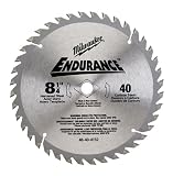 Milwaukee 48-40-4152 8 1/4-Inch 40 Tooth ATB Thin Kerf General Purpose Saw Blade with 5/8-Inch Arbor for Blade Right Saws