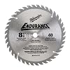 Milwaukee 48-40-4152 8 1/4-Inch 40 Tooth ATB Thin Kerf General Purpose Saw Blade with 5/8-Inch Arbor for Blade Right Saws