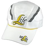 LIFE / DoLife Sports Cap for Pediatric Cancer Awareness, Reflective Safety Stripes, 3 Embroideries, Ladies Regular Fit