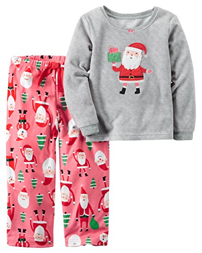Carters 2-Piece Christmas Santa Fleece Pajama 4T