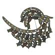 Art Deco Swirl Brooch Pin