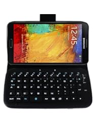 Wireless: TOP for Samsung Galaxy Note 3, Note III Shock Proof PU Leather Case with Bluetooth V3.0 Chipset Wireless Keyboard, More fast and stable connecting, Samsung Galaxy Note III/3 Case, Galaxy Note 3/III Detachable/Removeable Keyboard Case - TOP?