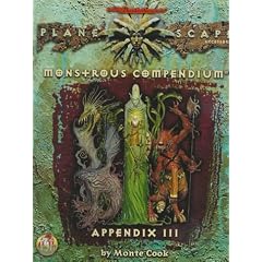 Monstrous Compendium, Appendix III (Planescape; Advanced Dungeons & Dragons, 2nd Edition, Accessory/2635)