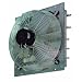 TPI Corporation CE18-DS Direct Drive Exhaust Fan, Shutter Mounted, Single Phase, 18" Diameter, 120 Volt