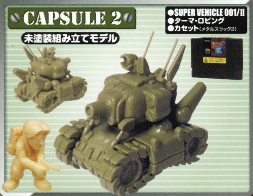 Metal Slug SNK Neogeo Mechanical Kit Figure - Super Vehicle 002 Tarma-image
