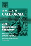 California 2003 Bioscience Directory