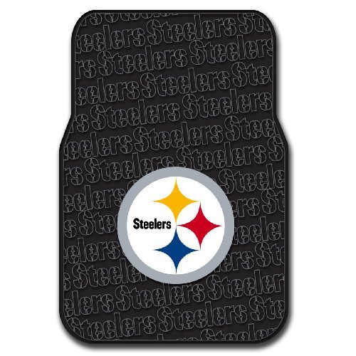 Pittsburgh Steelers Two Pack Car Front Floor Mat thumbnail images Thumbnail image of mats