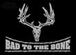 Bad to the bone Upstream Images Silver Vinyl Wildlife Car Truck Window Decal Sticker Bad to the bone Upstream Images Silver Vinyl Wildlife Car Truck Window Decal Sticker