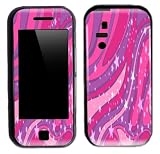 Warp Pink Design Decal Protective Skin Sticker for Samsung U940 Glyde
