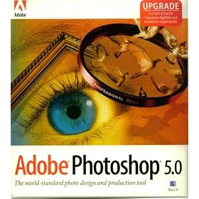 Adobe Photoshop 5.0 Upgrade For PowerPC Based Macintosh Computer, Apple System Software 7.5 or Later