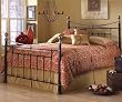 Eastern King Size Adelaide Tungsten Grey Bed with Headboard, Footboard, and Frame By Fashion Bed Group