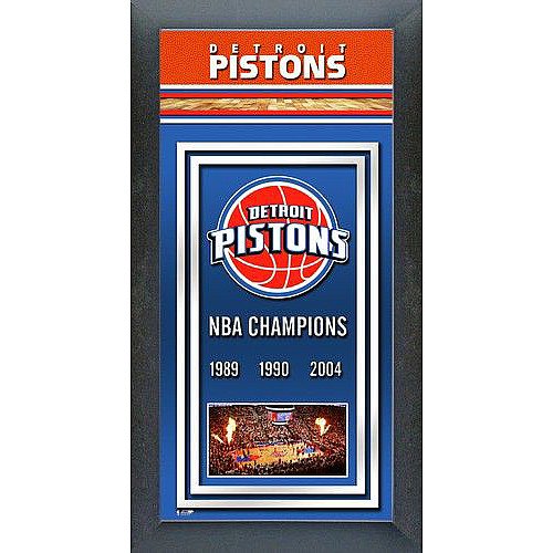 Photo File Detroit Pistons Framed Championship Photo