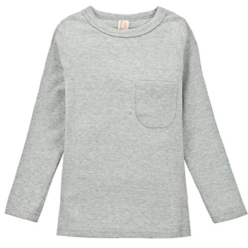CuteOn Kids Long Sleeve T-Shirt 100% Cotton (Size 2-6 Years) Variety of Colors