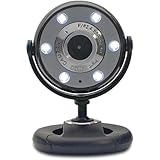 New Gear Head Piano Black Black 1.3mp Webcam Night Vision Leds Snapshot But ....