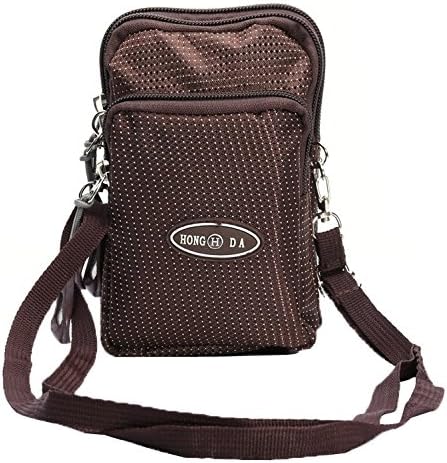 Leisure Bag Outdoors Multifunction Waist Bag Backpack for iPhone 6 &amp; 6 Plus, iPhone 6S Plus, Samsung Galaxy S6 edge Plus / A8 / Note 5 / Note 4, other Cell Phones and Cameras(Brown)