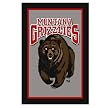 University of Montana Rug - Gray/ Black (Rectangle)