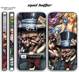 New Apple iPhone 4 Designer Skin with ANTENNA GUARDS- MadHatter