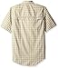 G.H. Bass & Co. Men's Short Sleeve Fancy Explorer Small Plaid Shirt