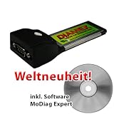 DIAMEX DX-ExpressCard OBD2 Diagnose Interface + Software moDiag expert