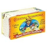 Celestial Seasonings Herb Tea, Honey Vanilla Chamomile, Tea Bags, 20-Count Boxes (Pack of 6)