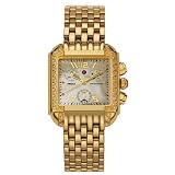 Michele Urban Steel Diamond Gold-tone Steel Ladies Watch MWW02H000016 by Michele