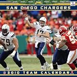 San Diego Chargers 2010 12 x 12 Team Wall Calendar