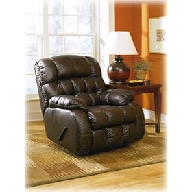 Cavalier Chocolate Rocker Recliner By Ashley Furniture by Ashley