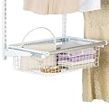 Rubbermaid Configurations Wire Sliding Basket - White