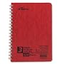Ampad Small Size Notebook, College/Medium Rule, 6 x 9.5 Inches, White, 120 Sheets per Pad (25-130)