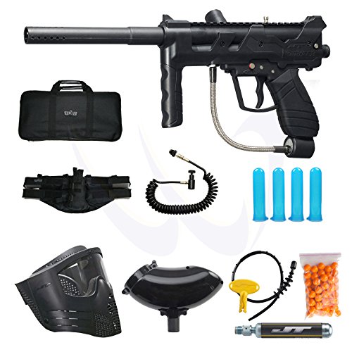 ''JT Outkast Ready to Play Paintball Gun Kit Black Extreme Package