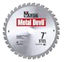MK Morse CSM736SC Metal Devil 7-Inch 36 Tooth Steel Cutting Saw Blade with 5/8-Inch Arbor