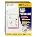 C-Line Top Loading Heavyweight Poly Sheet Protectors, Clear, 8.5 x 11 Inches, 200 per Box (62097)