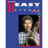 15 Easy Jazz, Blues & Funk Etudes: Bass Clef Instrument [Paperback]