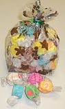 Scott's Cakes Assorted Nougat Salt Water Taffy 1/2 Pound Gingerbread Bag