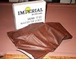8' Brown Naugahyde Billiard Pool Table Cover