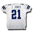 Julius Jones #21 Dallas Cowboys NFL Authentic Player Jersey by Reebok (White)