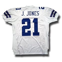 Julius Jones #21 Dallas Cowboys NFL Authentic Player Jersey by Reebok (White)
