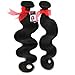 Eayon Hair ®Brazilian Virgin Remy Hair Extension Body Wave Natural Color Unprocessed Human Hair 2 Bundles