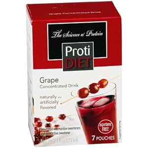 Amazon.com: Proti Diet Grape Concentrated Drink Mix (7 servings