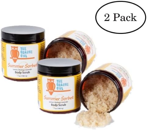The Orange Owl Summer Sorbet Body Scrub- 2 Pack