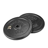 Gold Coast 2 x 10kg Cast Iron Weight Plate Set