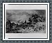 Historic Print (L): [Cavalry riding to assistance of other soldiers at ruins of church; dead men lie in fore