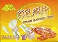 Prawn Flavored Chips (Colored Shrimp Chips), 8 oz. (227g), 1 Box