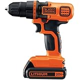 Black & Decker LDX120C 20-Volt MAX Lithium-Ion Cordless Drill/Driver