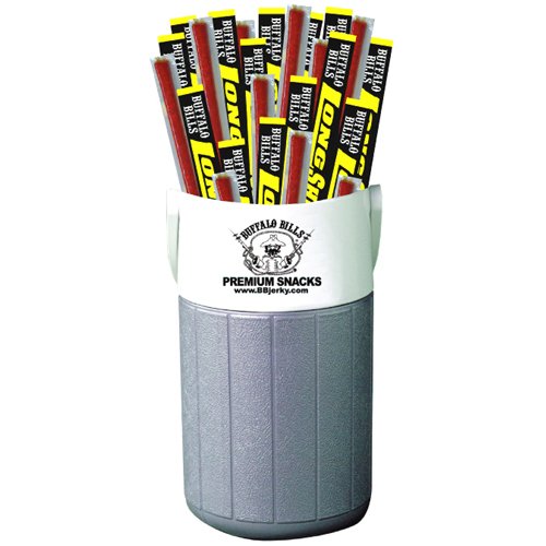 Buffalo Bills Wrapped Long Shot Beverage Jug (filled with 50 individually wrapped 13 mild... by Choo Choo R Snacks, Inc.