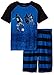 Petit Lem Boys' Soccer Fields Shorts 2pc Pajama Set