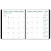 Brownline 2014 EcoLogix Monthly Planner, 14 Months (December 2013 - January 2015), Twin-Wire, Black, 8.875 x 7.125 Inches, 100% Post-Consumer Recycled Paper (CB430W.BLK-14)