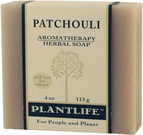 Patchouli 100% Pure & Natural Aromatherapy Herbal Soap- 4 oz (113g)