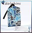 DOLPHINS Luggage Tag Cute Dolphin Travel Accessories- Gifts and Gift Ideas For GRADUATION Him Her Men Man Women Ladies Alumni, Students, Fans, Travelers Teachers High Quality