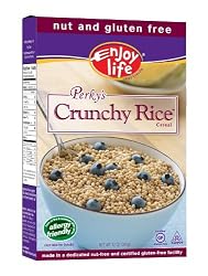 Enjoy Life Enjoy Life, Perky's Crunchy Rice Cereal, 10-Ounce Boxes (Pack of 12)